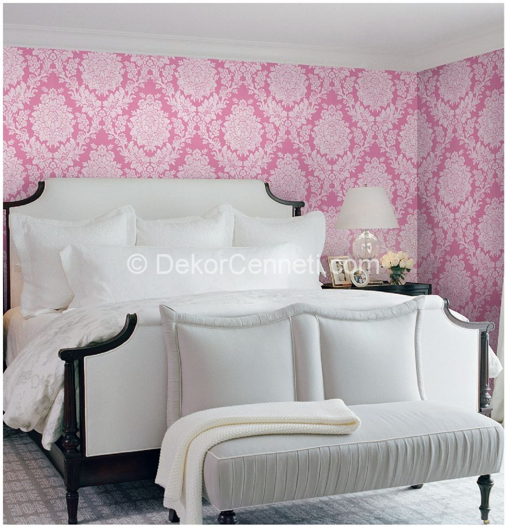 2014 yatak odası duvar kağıtları modelleri Fotoğrafları