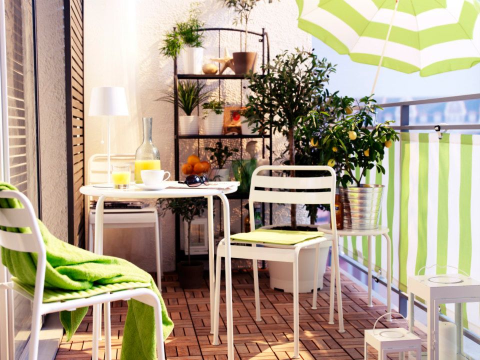 Ikea Masa Sandalye Balkon
