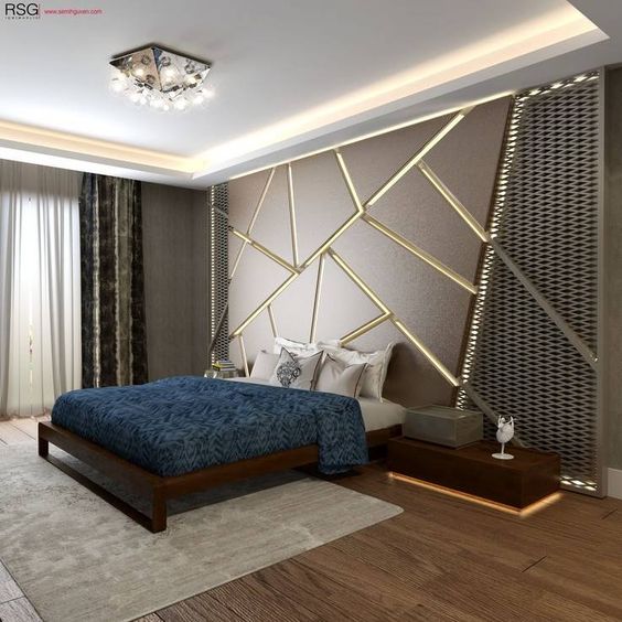 beyaz yatak odası dekorasyonları