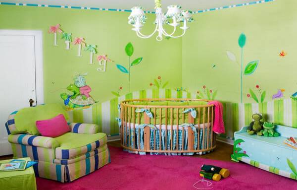 Bebek Odası Duvar Kağıdı Modelleri