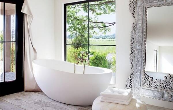 En Popüler Beyaz Banyo Dekorasyonu Örnekleri