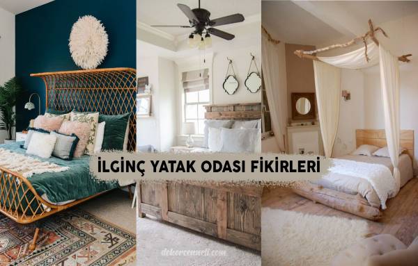 İlginç Yatak Odaları Sevenlere Sıra Dışı 5 Yatak Örneği