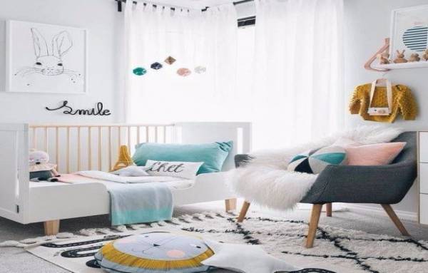 İskandinav Tarzı Bebek Odası Tasarımları
