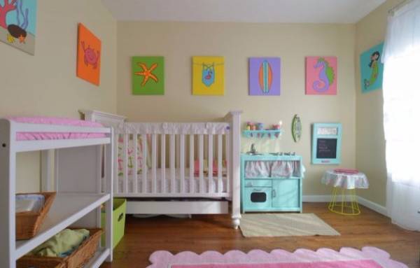Küçük Bebek Odası Dekorasyon Örnekleri