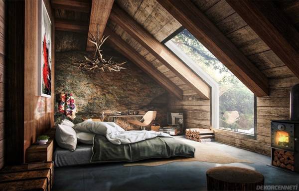 Tavan Araları Nasıl Değerlendirilir : Yatak Odası Olarak Kullanın