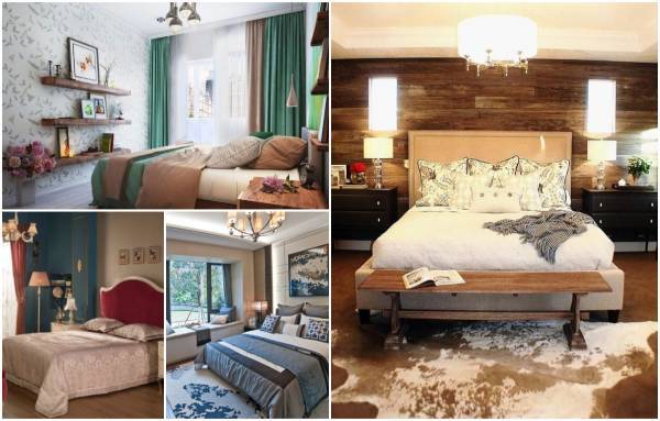 Büyüleyici Yatak Odası Dekorasyonları ve Perde Halı Mobilya Renk Uyum Örnekleri