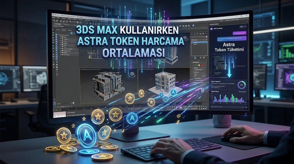 3DS Max Kullanırken Astra Token Harcama Ortalaması