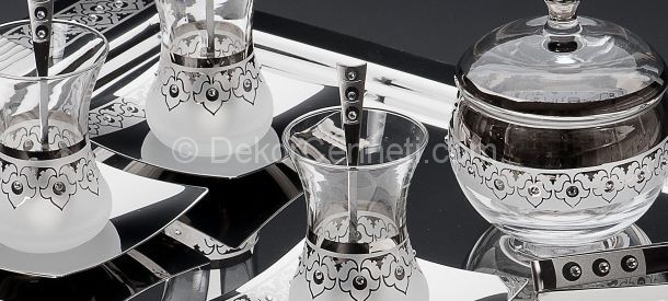 Modern Gümüş Tepsi Modelleri