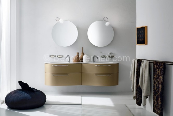 Sarı Banyo Dekorasyon Örnekleri