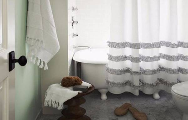 Kendin Yap Banyo Perdesi Modelleri