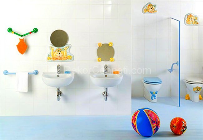 ÇOCUKLAR İÇİN BANYO DEKORASYON FİKİRLERİ