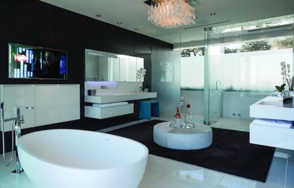 Modern Tarz Banyo Işıklandırması Modelleri
