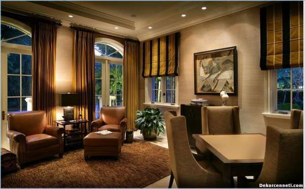 Modern Duplex Home Decor Example