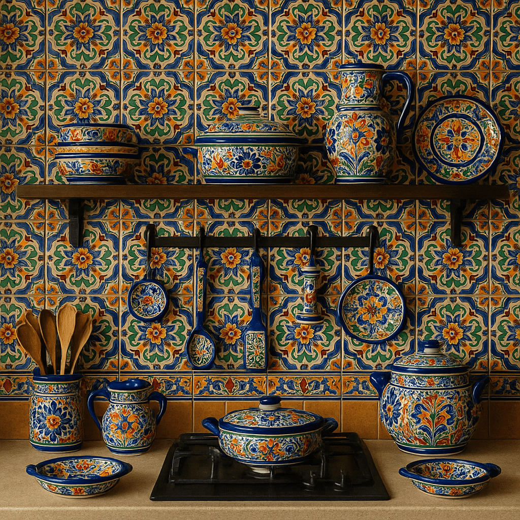Talavera mutfak seramik
