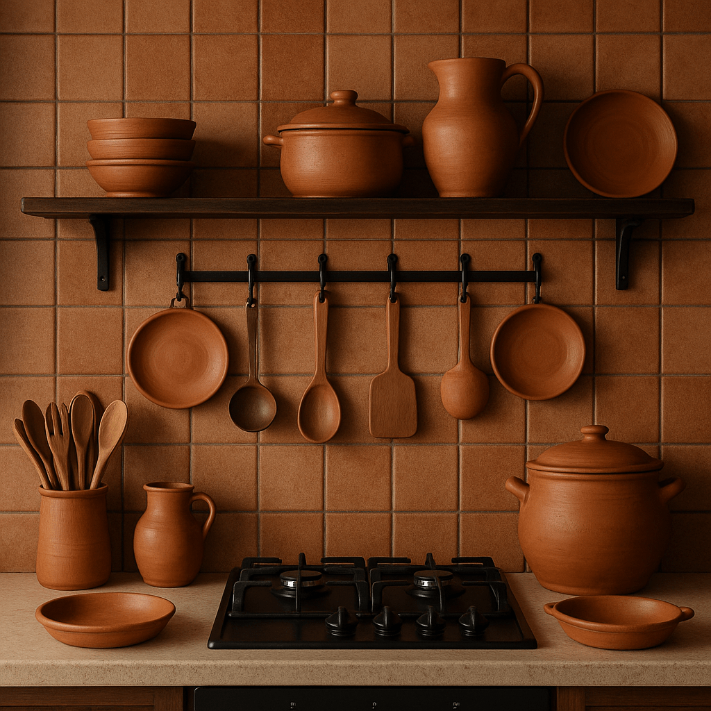 Terracotta mutfak seramik
