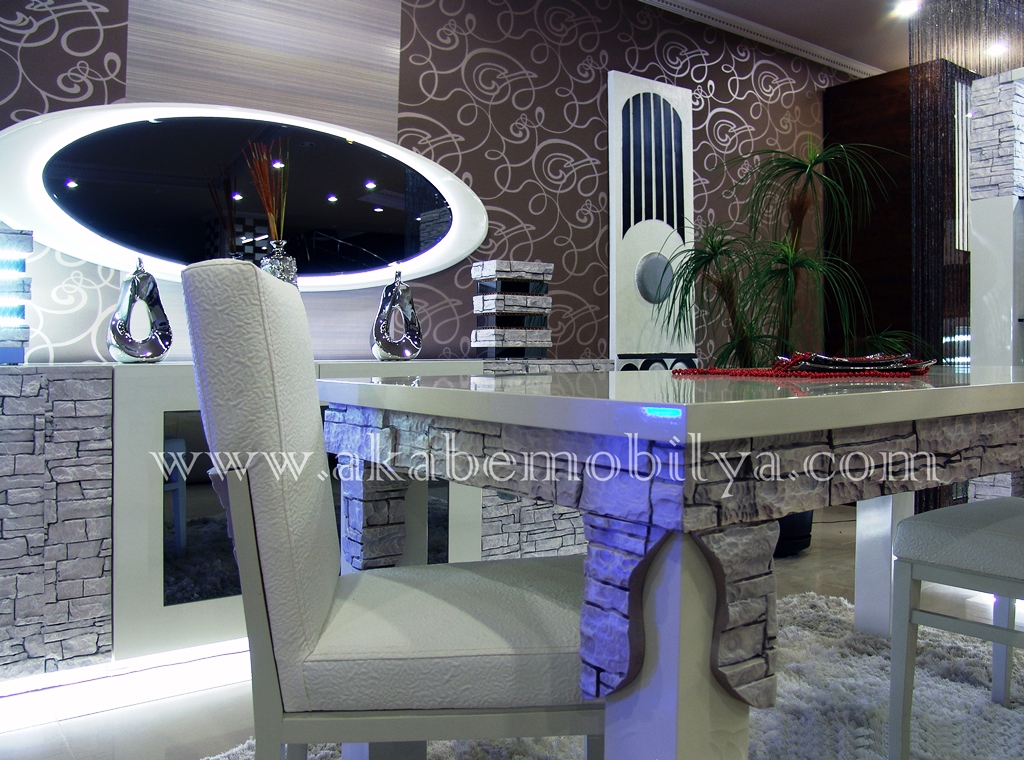 2014 Akabe Mobilya Yemek Odası Modelleri 2019