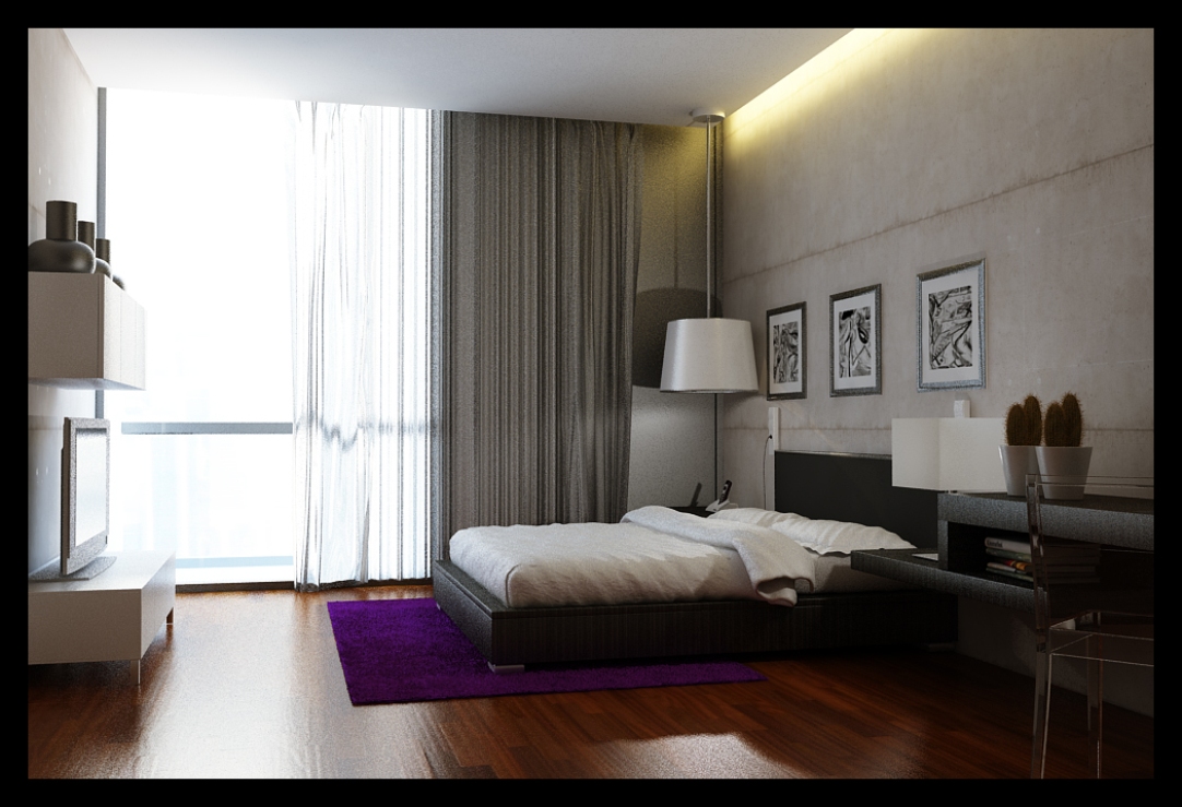 2014 Modern Yatak Odası Dekorasyonu 2019