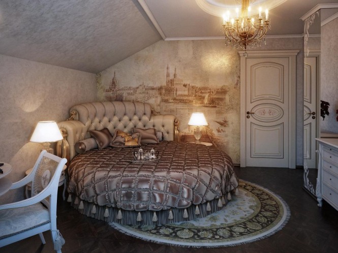 Klasik ve Şık Yatak Odası Dekorasyonu