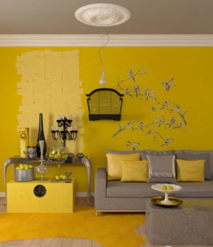 Oturma Odanızın Duvarlarını Sarıya Boyamak İçin En İyi Nedenler