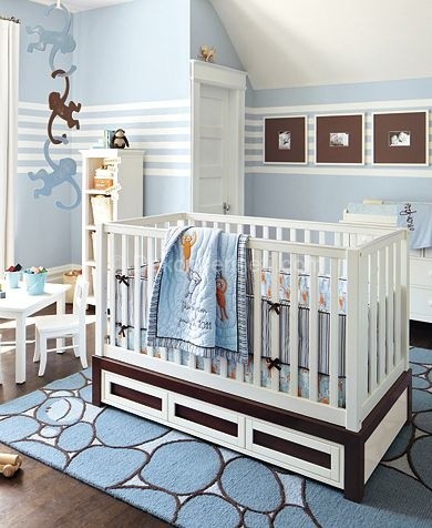 erkek bebek odası dekorasyonu 