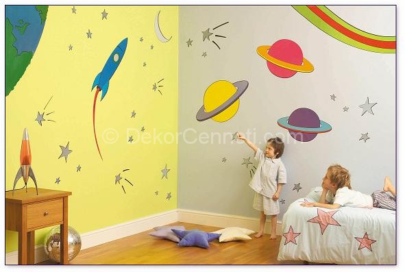 Cocuk Odasi Sticker Modelleri 21 Dekorcenneti Com